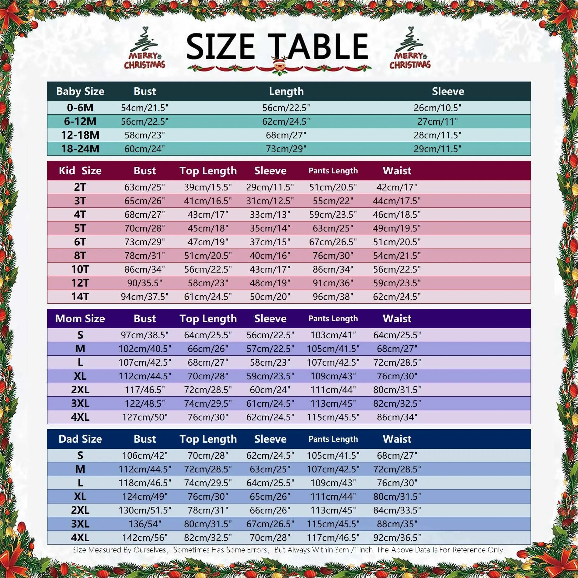 Snowflake Reindeer Christmas Holiday Family Matching Pajamas