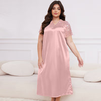 Oversized Loose Satin Pajamas