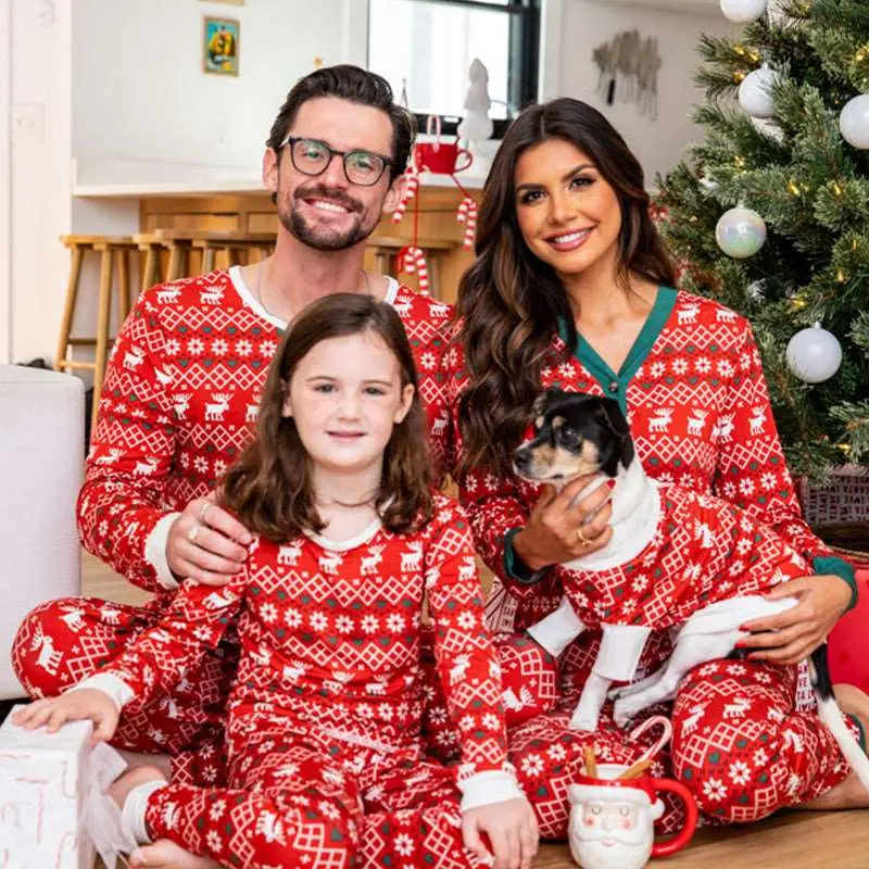 Printed Pajamas & Sweaters For Family