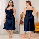 Oversized Satin Suspender Nightdress