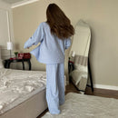 Plaid Cotton Women Pajamas