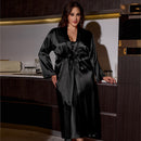 Elegant Loose Satin Oversized Pajamas