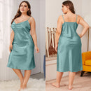Oversized Satin Suspender Nightdress